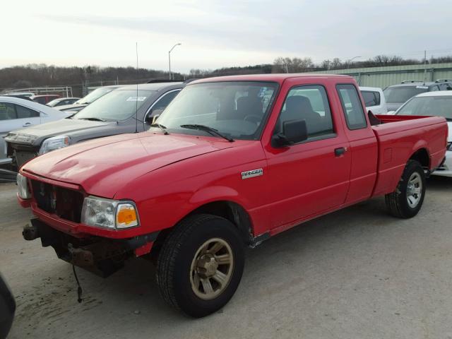 1FTYR14D99PA43896 - 2009 FORD RANGER SUP RED photo 2