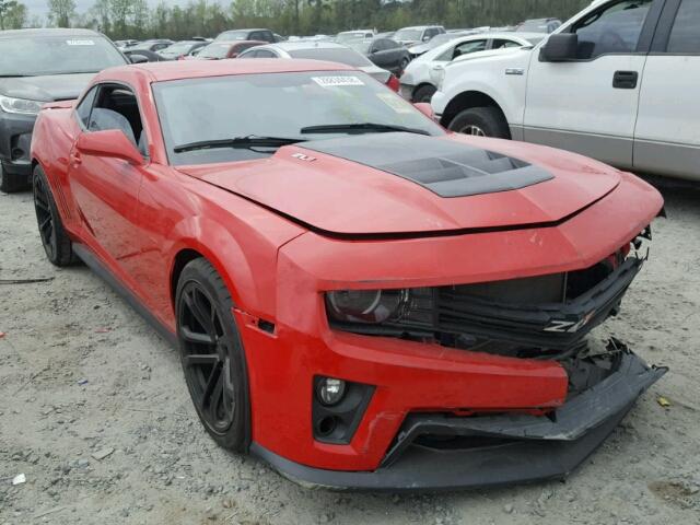 2G1FM1EP5F9801718 - 2015 CHEVROLET CAMARO ZL1 红色 照片 1
