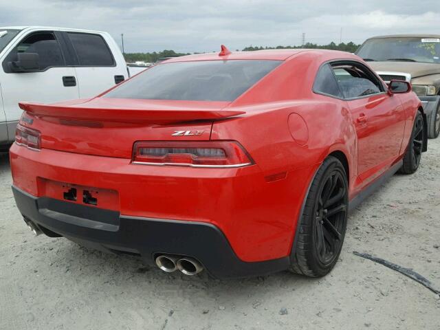 2G1FM1EP5F9801718 - 2015 CHEVROLET CAMARO ZL1 红色 照片 4