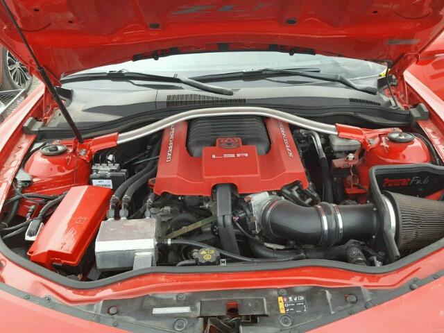 2G1FM1EP5F9801718 - 2015 CHEVROLET CAMARO ZL1 红色 照片 7