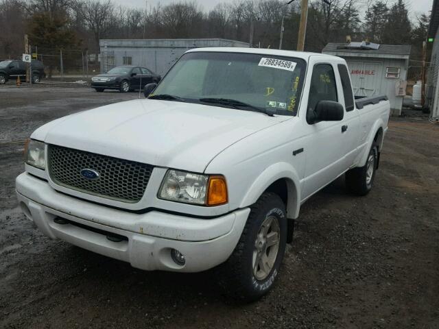 1FTZR45E12TA22700 - 2002 FORD RANGER SUP WHITE photo 2