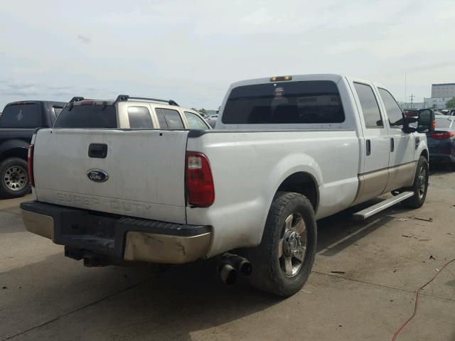 1FTWW30RX8ED40229 - 2008 FORD F350 SRW S TWO TONE photo 4