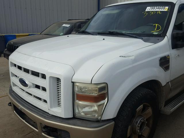 1FTWW30RX8ED40229 - 2008 FORD F350 SRW S TWO TONE photo 9