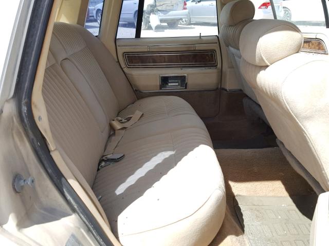 1LNBP96F1DY608875 - 1983 LINCOLN TOWN CAR BEIGE photo 6