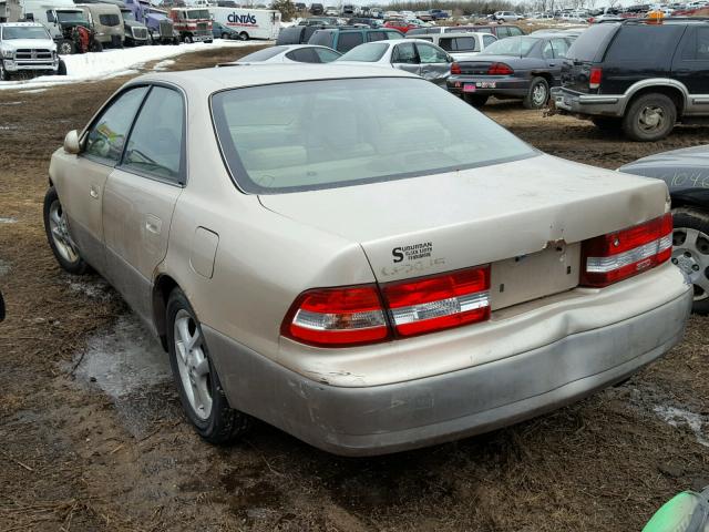 JT8BF28GX15108083 - 2001 LEXUS ES 300 TAN photo 3