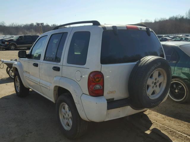 1J4GK58K83W730469 - 2003 JEEP LIBERTY LI WHITE photo 3