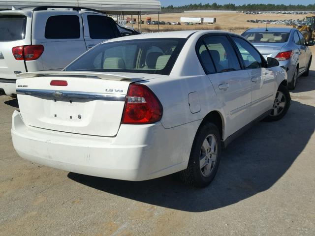 1G1ZT54875F254085 - 2005 CHEVROLET MALIBU LS 白色 照片 4
