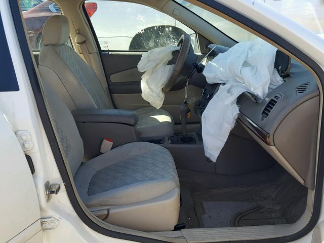 1G1ZT54875F254085 - 2005 CHEVROLET MALIBU LS 白色 照片 5