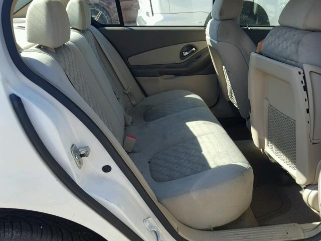 1G1ZT54875F254085 - 2005 CHEVROLET MALIBU LS 白色 照片 6