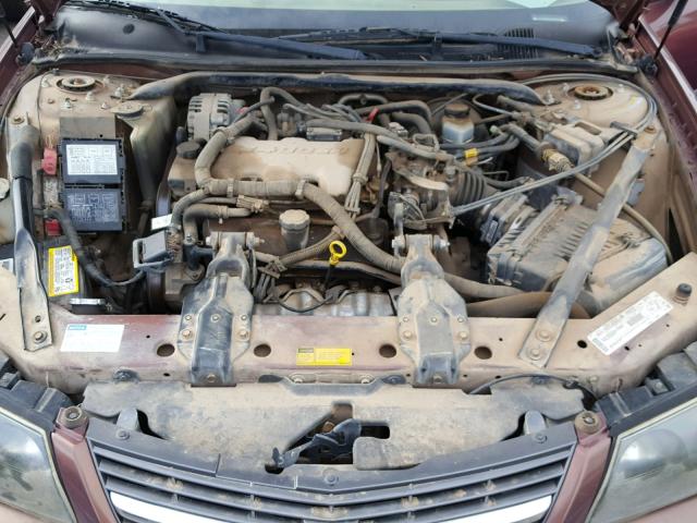 2G1WF55E1Y9268396 - 2000 CHEVROLET IMPALA BROWN photo 7