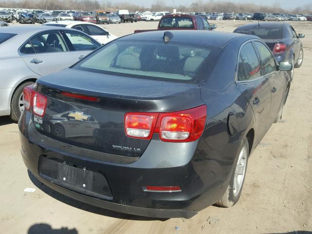 1G11B5SL4FF342181 - 2015 CHEVROLET MALIBU LS ნაცრისფერი ფოტო 4