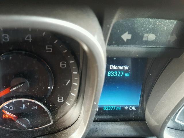 1G11B5SL4FF342181 - 2015 CHEVROLET MALIBU LS ნაცრისფერი ფოტო 8