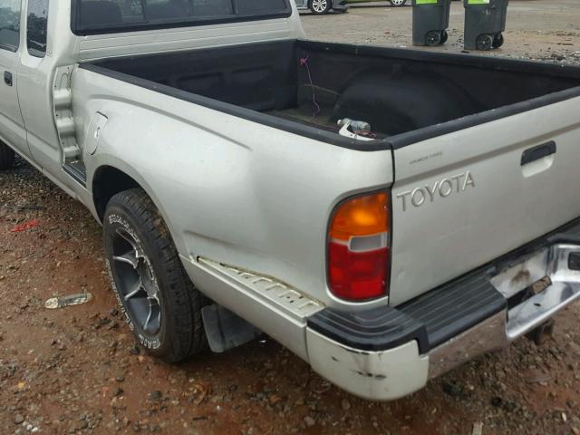 4TAVL52N3YZ679378 - 2000 TOYOTA TACOMA XTR SILVER photo 9