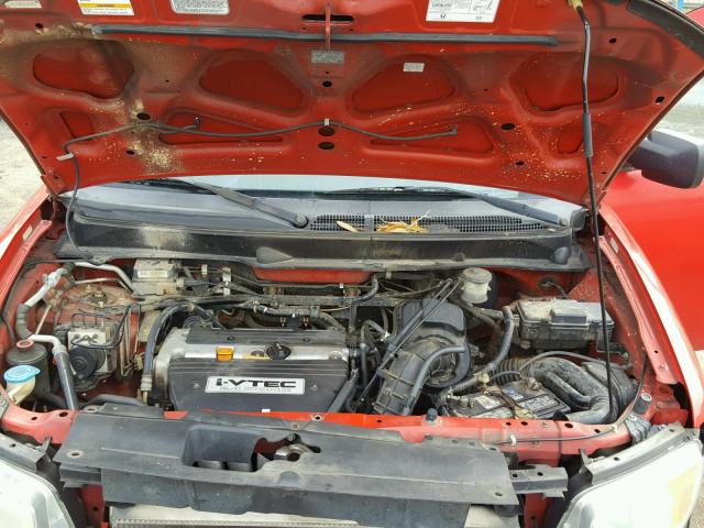 5J6YH28635L003040 - 2005 HONDA ELEMENT EX RED photo 7