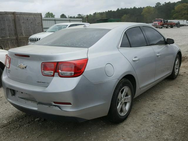 1G11C5SA1DF178123 - 2013 CHEVROLET MALIBU 1LT SILVER photo 4