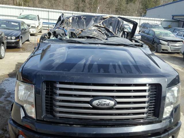 1FTFW1ET7BFC82980 - 2011 FORD F150 SUPER BLACK photo 7