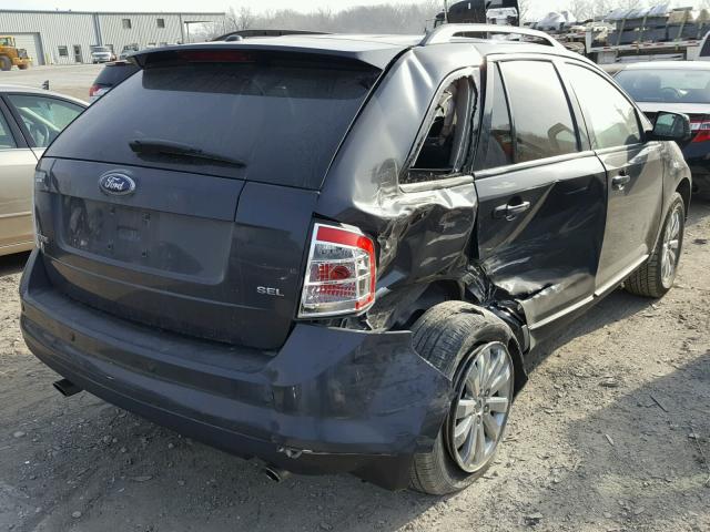 2FMDK39C87BA87256 - 2007 FORD EDGE SEL P GRAY photo 4