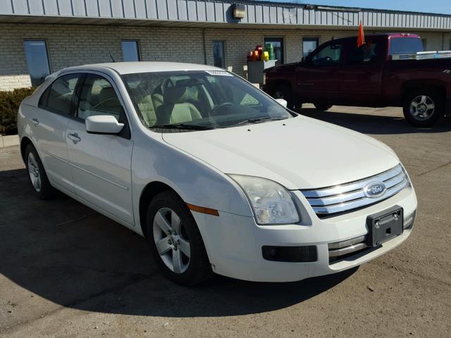 3FAHP07Z88R150281 - 2008 FORD FUSION SE WHITE photo 1