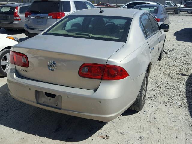 1G4HP57238U203371 - 2008 BUICK LUCERNE CX GOLD photo 4