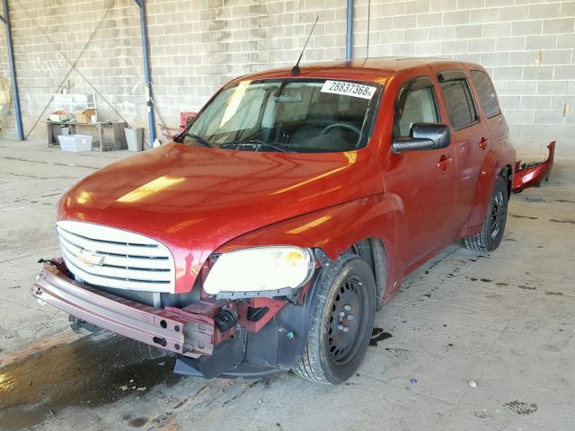 3GNBAADB5AS545961 - 2010 CHEVROLET HHR LS BURGUNDY photo 2