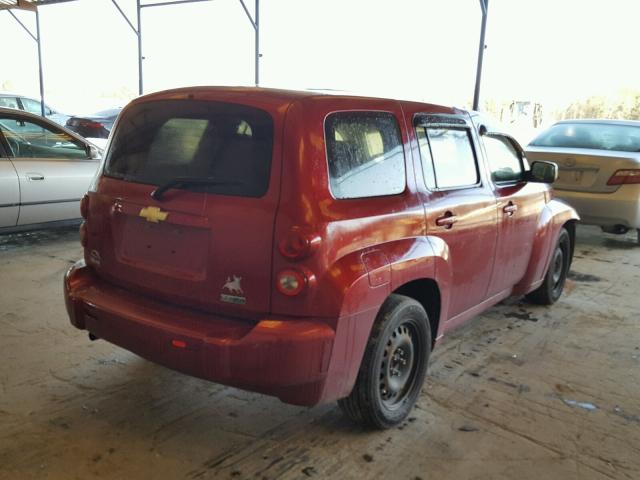3GNBAADB5AS545961 - 2010 CHEVROLET HHR LS BURGUNDY photo 4