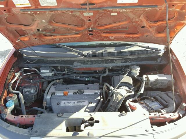 5J6YH28685L012476 - 2005 HONDA ELEMENT EX ORANGE photo 7