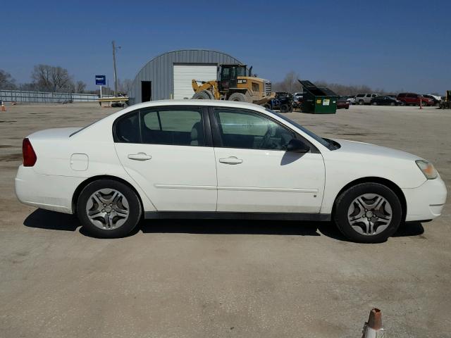 1G1ZS57N37F205912 - 2007 CHEVROLET MALIBU LS WHITE photo 9