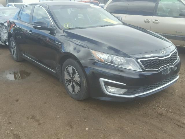 KNAGM4AD6C5010953 - 2012 KIA OPTIMA HYB BLACK photo 1