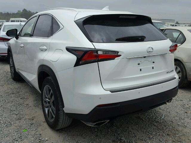 JTJYARBZ2G2034226 - 2016 LEXUS NX 200T WHITE photo 3