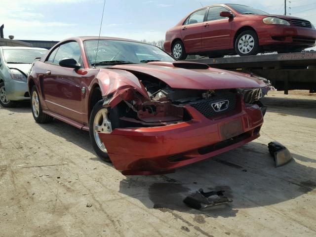 1FAFP40414F108636 - 2004 FORD MUSTANG RED photo 1