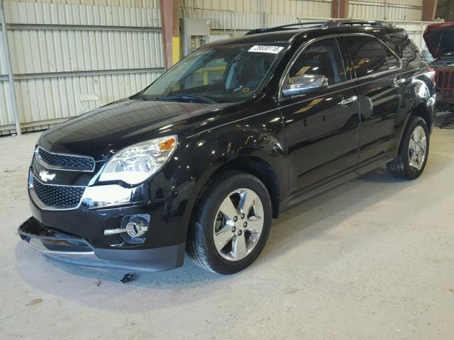 2GNALFEKXD6118666 - 2013 CHEVROLET EQUINOX LT BLACK photo 2