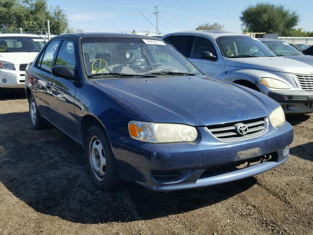 1NXBR12E82Z633897 - 2002 TOYOTA COROLLA CE BLUE photo 1