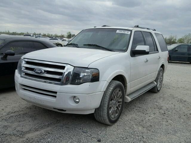 1FMJU1K5XBEF11014 - 2011 FORD EXPEDITION WHITE photo 2