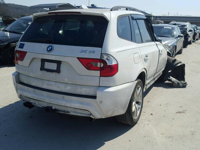 WBXPA934X6WG84047 - 2006 BMW X3 3.0I WHITE photo 4