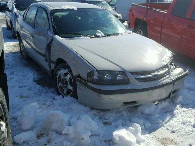 2G1WF52EX49135778 - 2004 CHEVROLET IMPALA WHITE photo 1