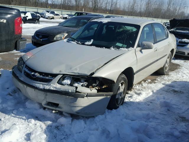 2G1WF52EX49135778 - 2004 CHEVROLET IMPALA WHITE photo 2