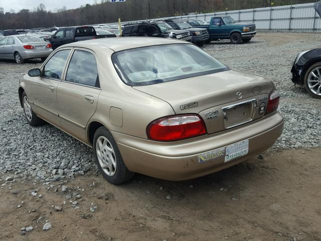 1YVGF22D5Y5156648 - 2000 MAZDA 626 ES GOLD photo 3