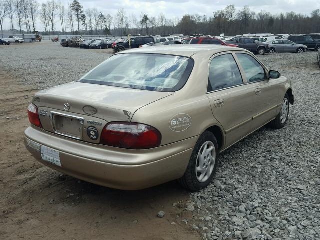 1YVGF22D5Y5156648 - 2000 MAZDA 626 ES GOLD photo 4