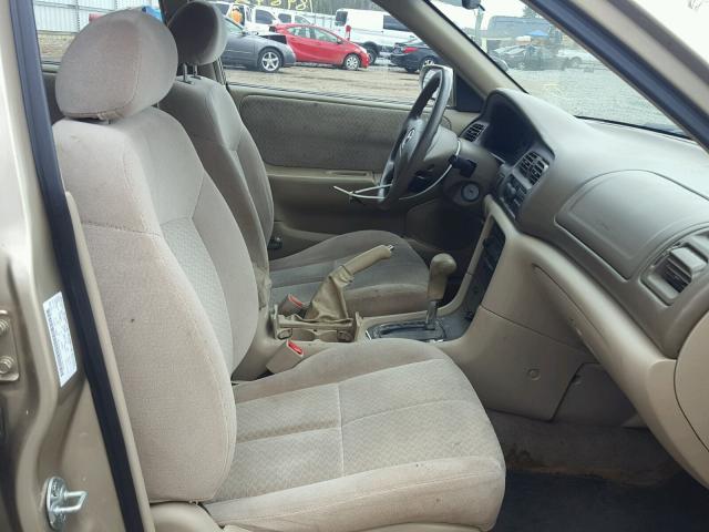 1YVGF22D5Y5156648 - 2000 MAZDA 626 ES GOLD photo 5