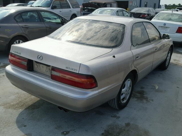 JT8GK13T1S0102817 - 1995 LEXUS ES 300 BEIGE photo 4