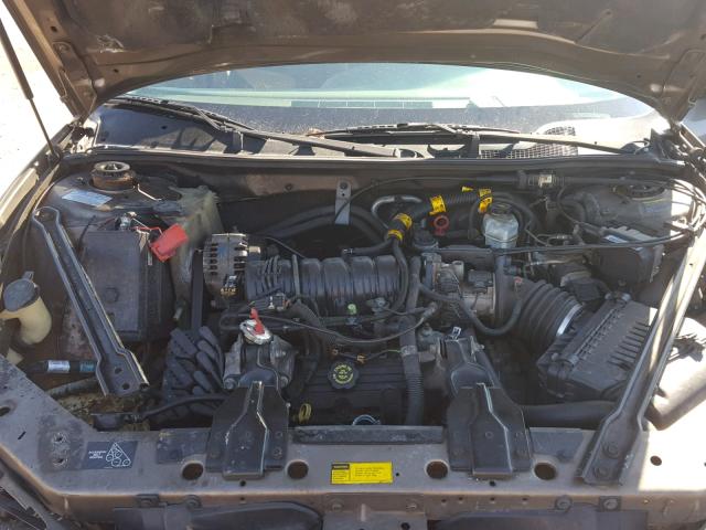 1G2WP52K51F247308 - 2001 PONTIAC GRAND PRIX TAN photo 7