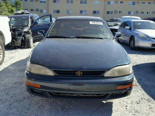 4T1BG12KXTU675498 - 1996 TOYOTA CAMRY DX GREEN photo 10