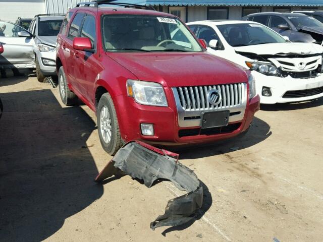 4M2CN9H72AKJ04137 - 2010 MERCURY MARINER PR RED photo 1