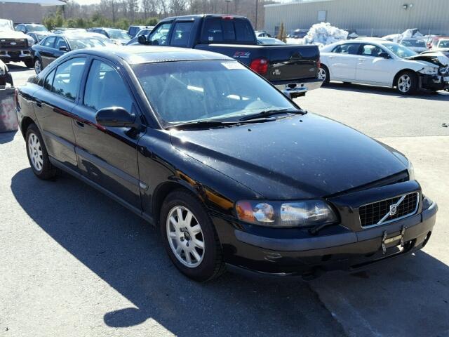 YV1RS61N512002180 - 2001 VOLVO S60 BLACK photo 1