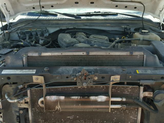 1FDNF20548EC56020 - 2008 FORD F250 SUPER WHITE photo 7