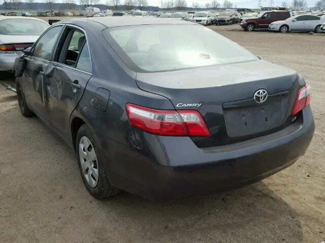 4T4BE46K79R056857 - 2009 TOYOTA CAMRY BASE GREEN photo 3