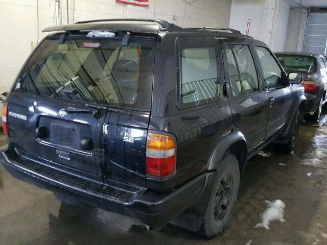 JN8AR05YXWW250106 - 1998 NISSAN PATHFINDER BLACK photo 4