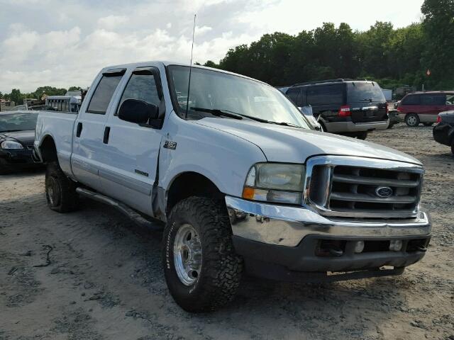 1FTSW31F52EB32883 - 2002 FORD F350 SRW S WHITE photo 1