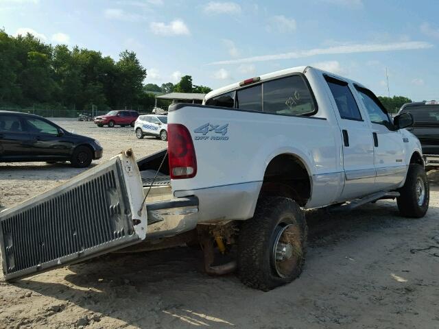 1FTSW31F52EB32883 - 2002 FORD F350 SRW S WHITE photo 4