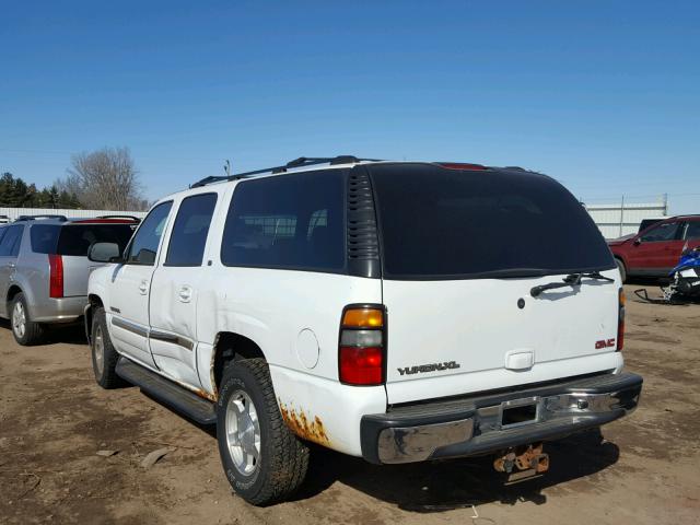 1GKFK16Z84J106667 - 2004 GMC YUKON XL K WHITE photo 3